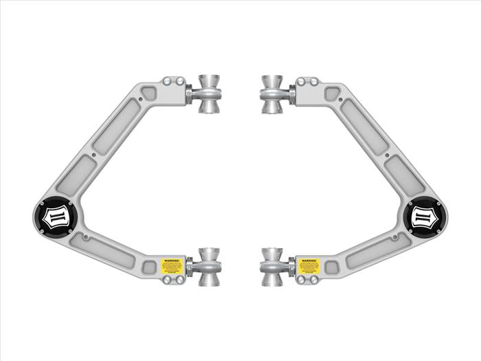 ICON Billet Upper Control Arms w/Delta Joint Pro (2023+ GM Twins Trail Boss & ZR2)