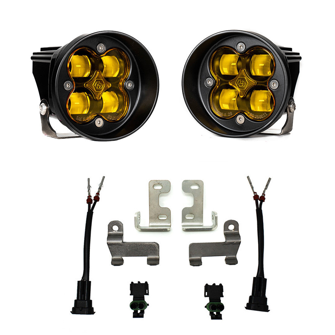 Baja Designs Squadron-R SAE Fog Pocket Light Kit (2010-2024 4Runner, 2012-2023 Tacoma, 2014-2021 Tundra)