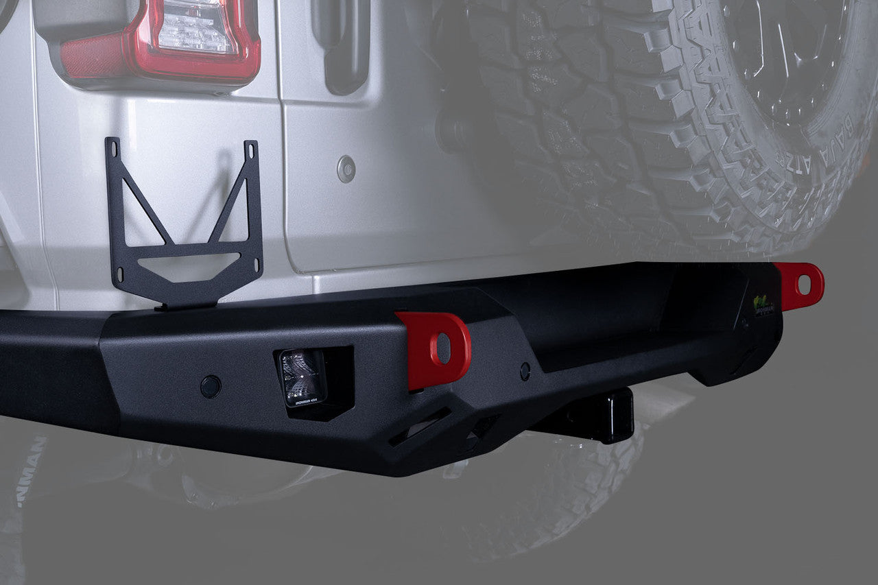 IRONMAN 4x4 Raid Rear Bumper Kit (2018+ Wrangler JL/JLU)