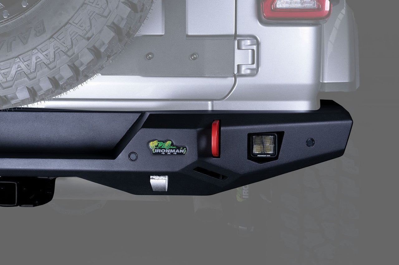 IRONMAN 4x4 Raid Rear Bumper Kit (2018+ Wrangler JL/JLU)