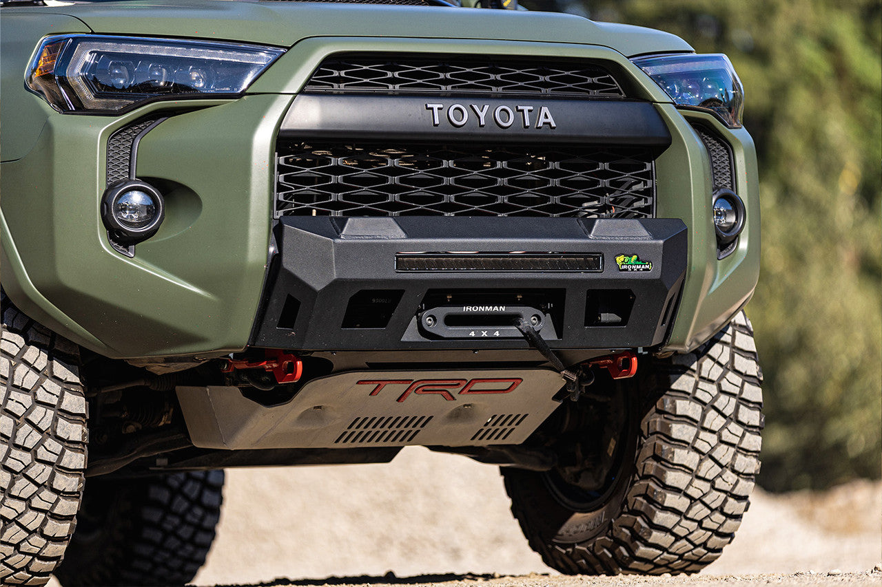 IRONMAN 4x4 Raid Front Winch Bumper Kit (2014+ Toyota 4Runner)