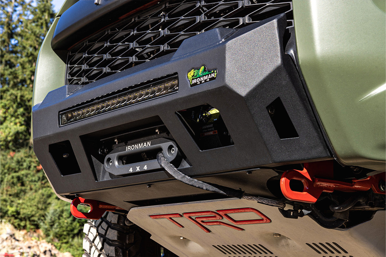 IRONMAN 4x4 Raid Front Winch Bumper Kit (2014+ Toyota 4Runner)