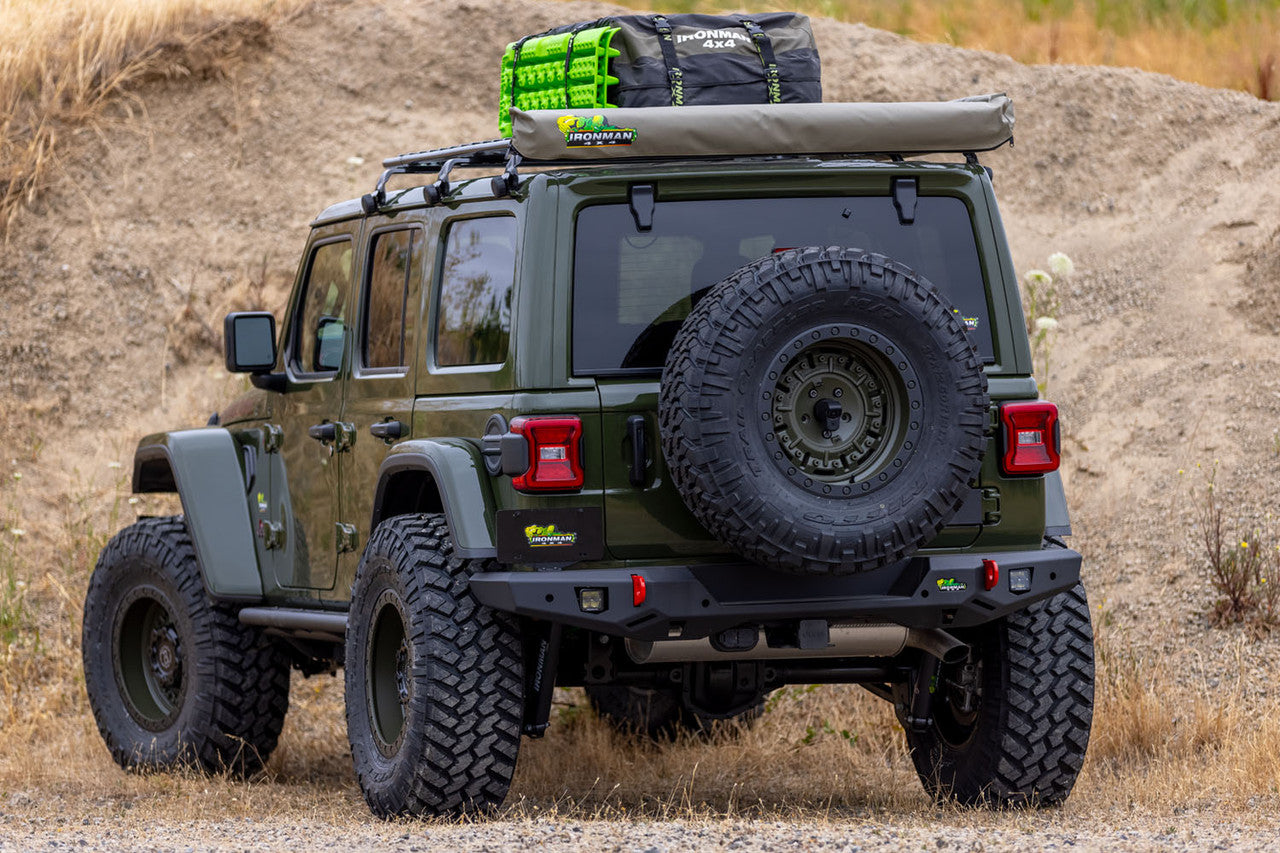 IRONMAN 4x4 Raid Rear Bumper Kit (2018+ Wrangler JL/JLU)