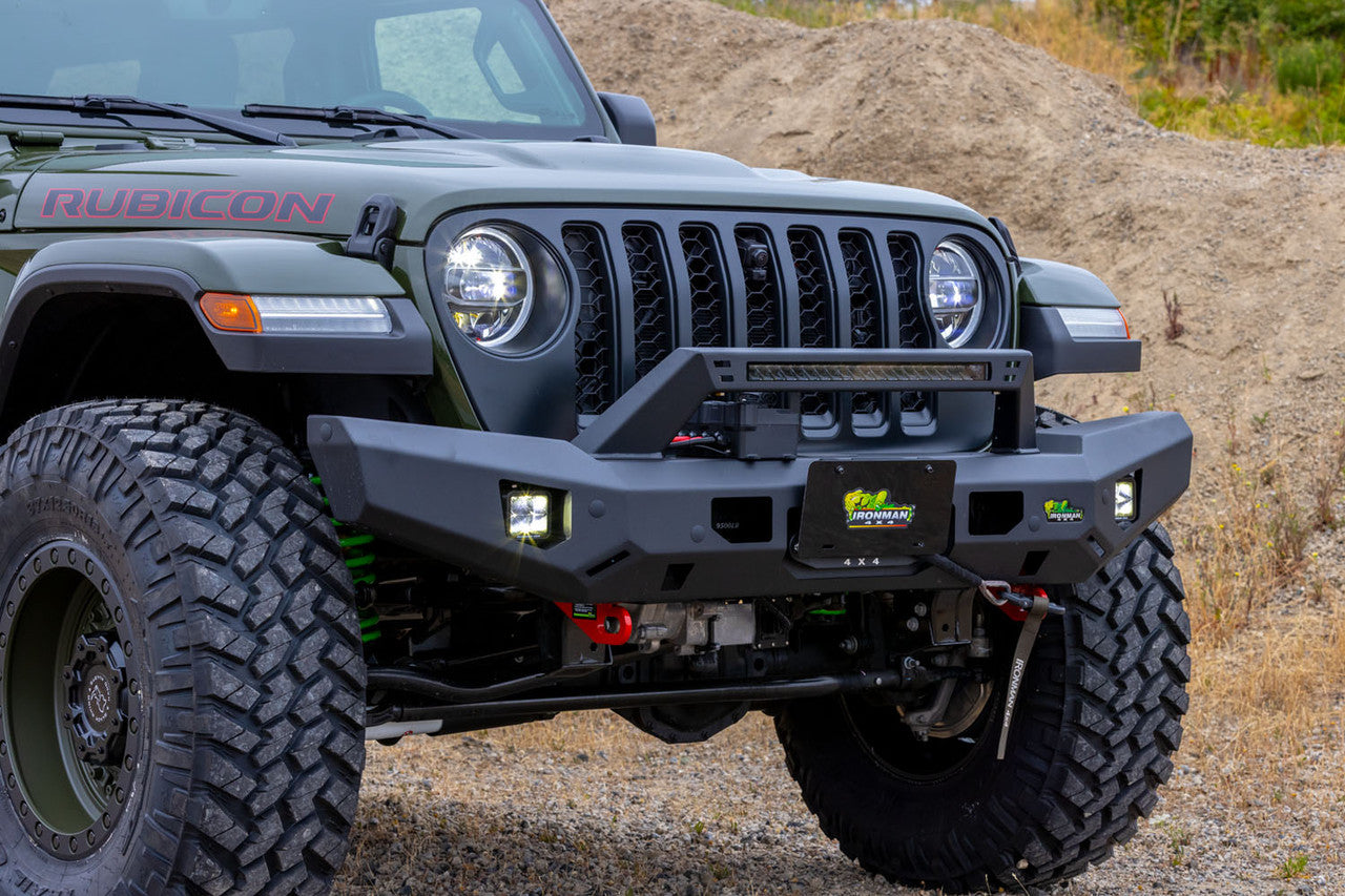 IRONMAN 4x4 Raid Full Length Front Bumper (2018+ Wrangler JL/JLU)