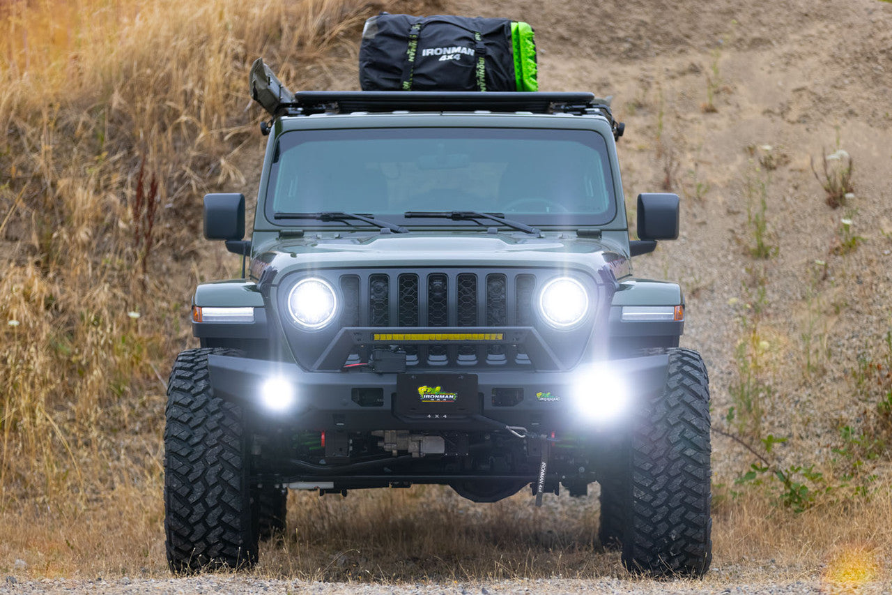 IRONMAN 4x4 Raid Full Length Front Bumper (2018+ Wrangler JL/JLU)