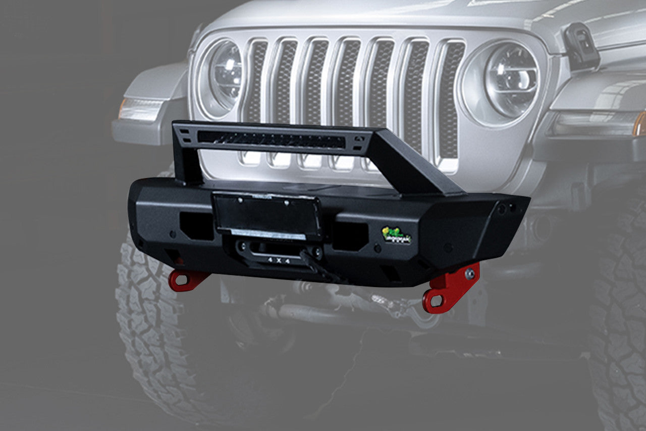 IRONMAN 4x4 Raid Stubby Front Bumper (2018+ Wrangler JL/JLU)