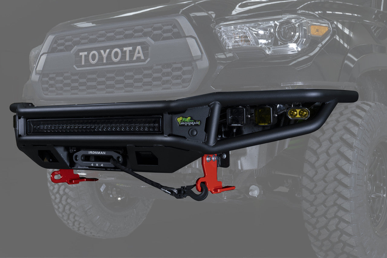 IRONMAN 4x4 Raid Front Bumper Kit (2016-2023 Toyota Tacoma)