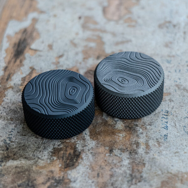 Toyota Billet Volume Knobs (22+ Tundra/23+ Sequoia/+24 Tacoma) 14" Screen