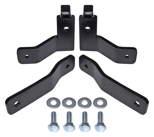 RockJock JK Brake Hose Relocation Bracket Kit (2007-2018 Wrangler)