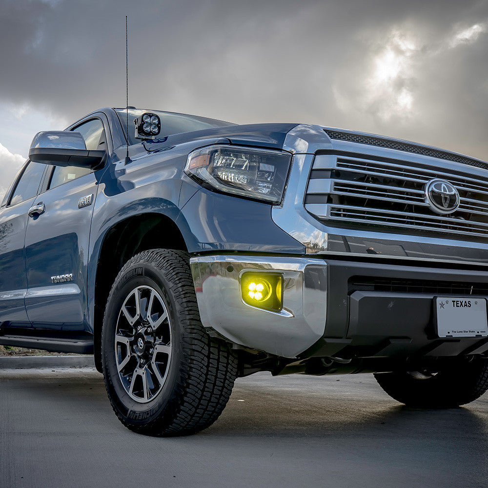Baja Designs Squadron-R Sport Fog Pocket Light Kit (10-24 4Runner/12-23 Tacoma/14-21 Tundra)