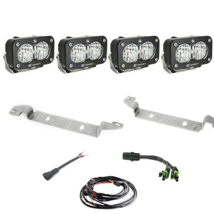 Baja Designs S2 Sport OEM Fog Light Replacement Kit (2023+ Toyota Sequoia)