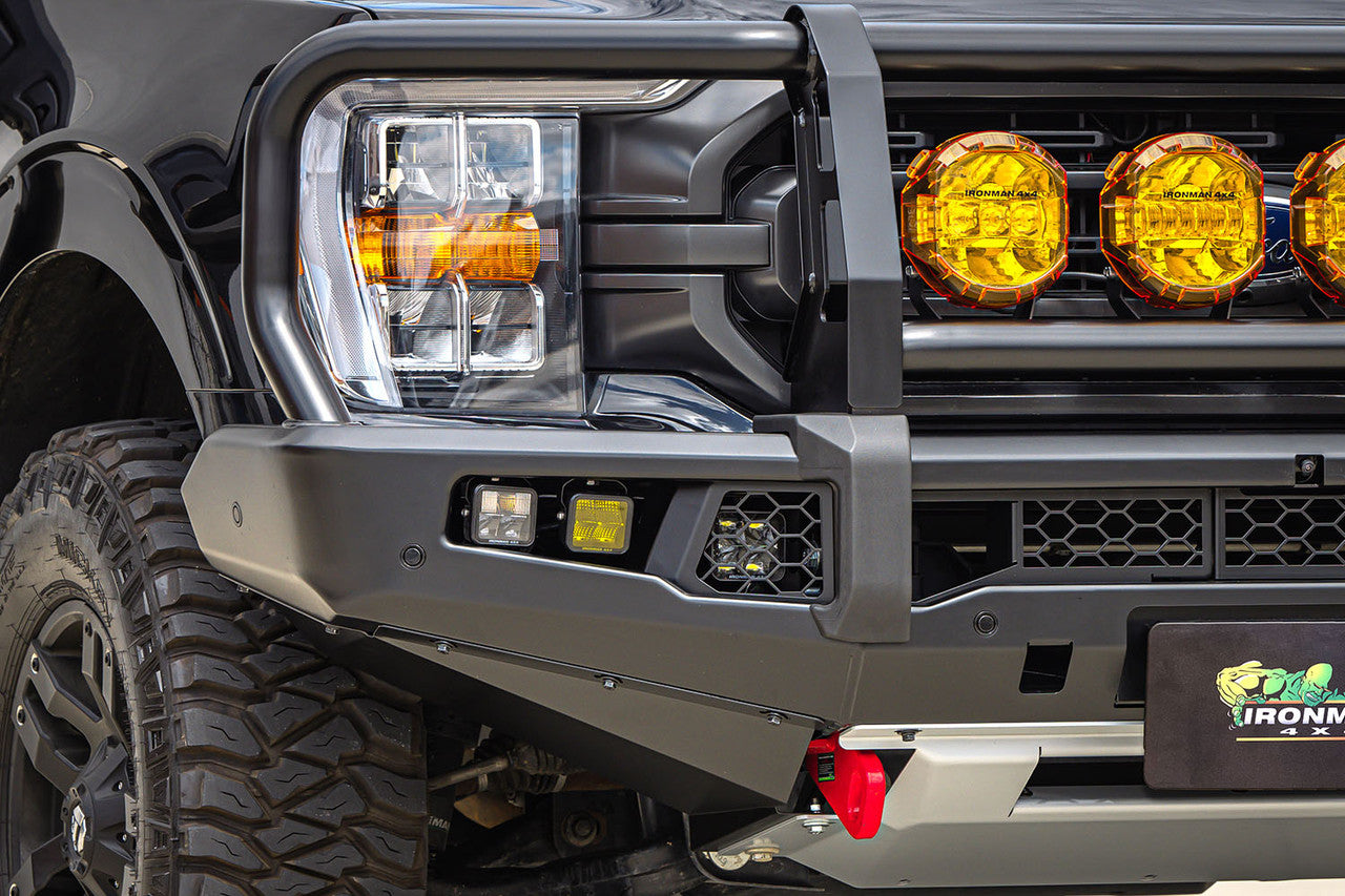 IRONMAN 4x4 Triple Hoop Front Bumper (2021+ Ford F150)