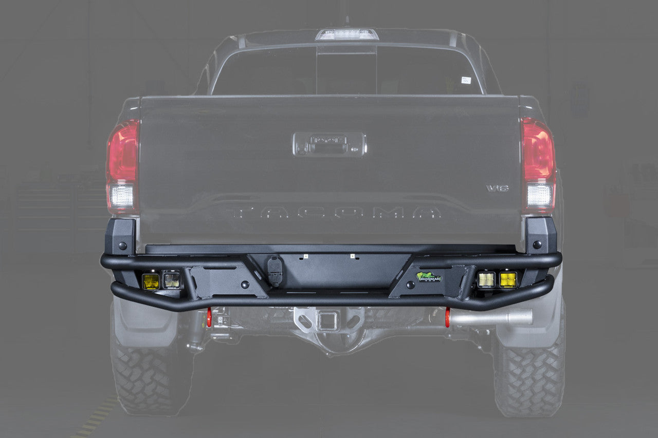 IRONMAN 4x4 Raid Rear Bumper Kit (2016-2023 Toyota Tacoma)