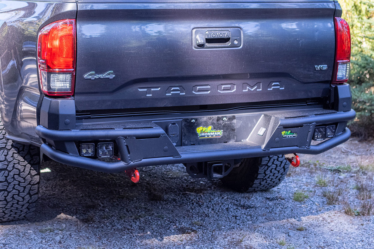 IRONMAN 4x4 Raid Rear Bumper Kit (2016-2023 Toyota Tacoma)